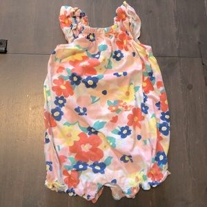 Floral Kids One Piece
